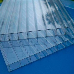 Сотовый поликарбонат Skyglass прозрачный (2,1*6м., 6мм)