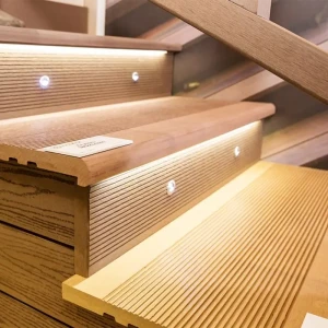 Ступень полнотелая из МПК Вельвет 170×24×3000 мм