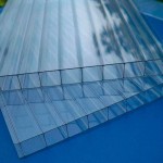Skyglass прозрачный сотовый поликарбонат (2,1*12 м, 16 мм)
